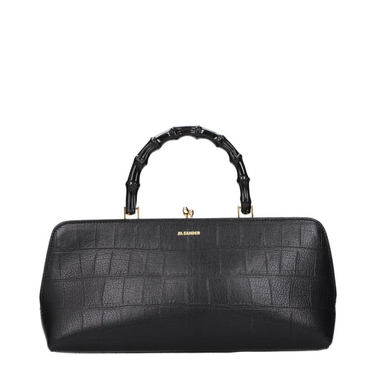 Black Leather Handbag
