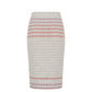 Grey Silk Women Skirt