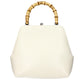 Beige Leather Handbag