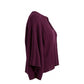 Purple Cotton Women Sweater