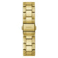 Gold Stainless Steel Dress Watch