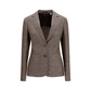 Brown Wool Oves Aries Blazer