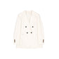 White Virgin Wool Blazer