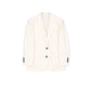 White Viscose Blazer