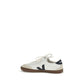 White Calf Leather Bos Taurus Athletic Sneakers