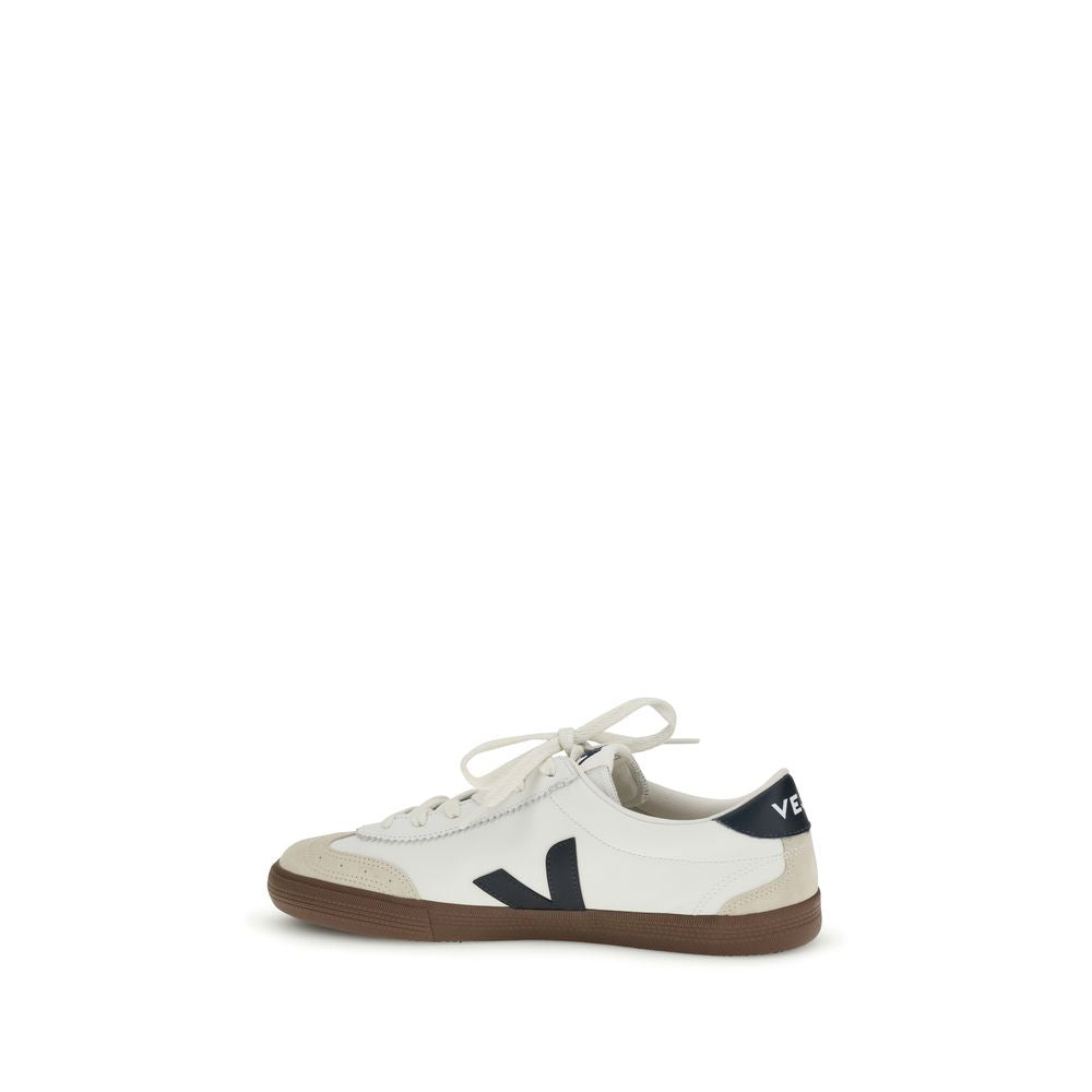 White Calf Leather Bos Taurus Athletic Sneakers