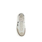 White Calf Leather Bos Taurus Athletic Sneakers