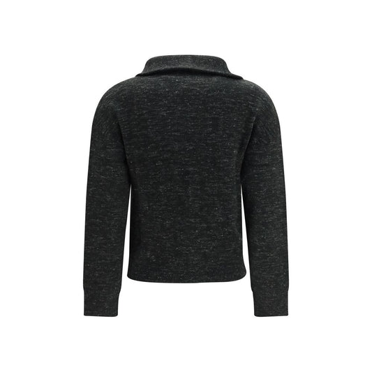 Black Viscose Sweatshirt