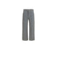Blue Polyester Casual Pants