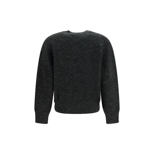 Black Cotton Sweatshirt