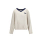 Beige Recycled Polyester Sweatshirt