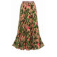 Pink Polyester Women Skirt