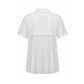 White Cotton Women Shirt