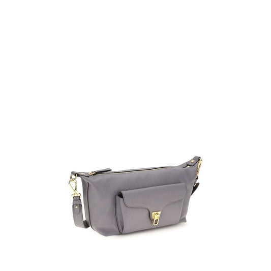 Gray Calf Leather Bos Taurus Shoulder Bag