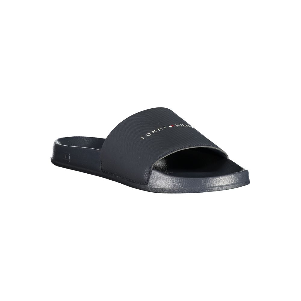 Blue Polyurethane Men's Slipper