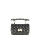 Black Calf Leather Bos Taurus Handbag