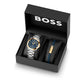Gray Stainless Steel Dress Watch