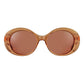 Beige Acetate Sunglasses