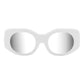 White Resin Sunglasses