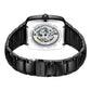 Black Stainless Steel Dress Watch
