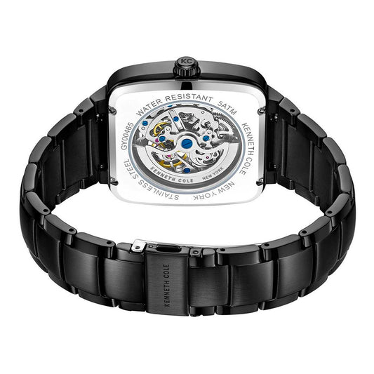Black Stainless Steel Dress Watch