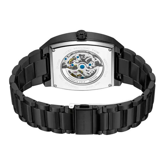 Black Stainless Steel Dress Watch