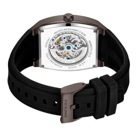 Gray Synthetic Dress Watch