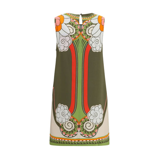 Multicolor Viscose Casual Dress