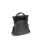 Black Calf Leather Bos Taurus Handbag