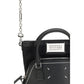 Black Calf Leather Bos Taurus Handbag