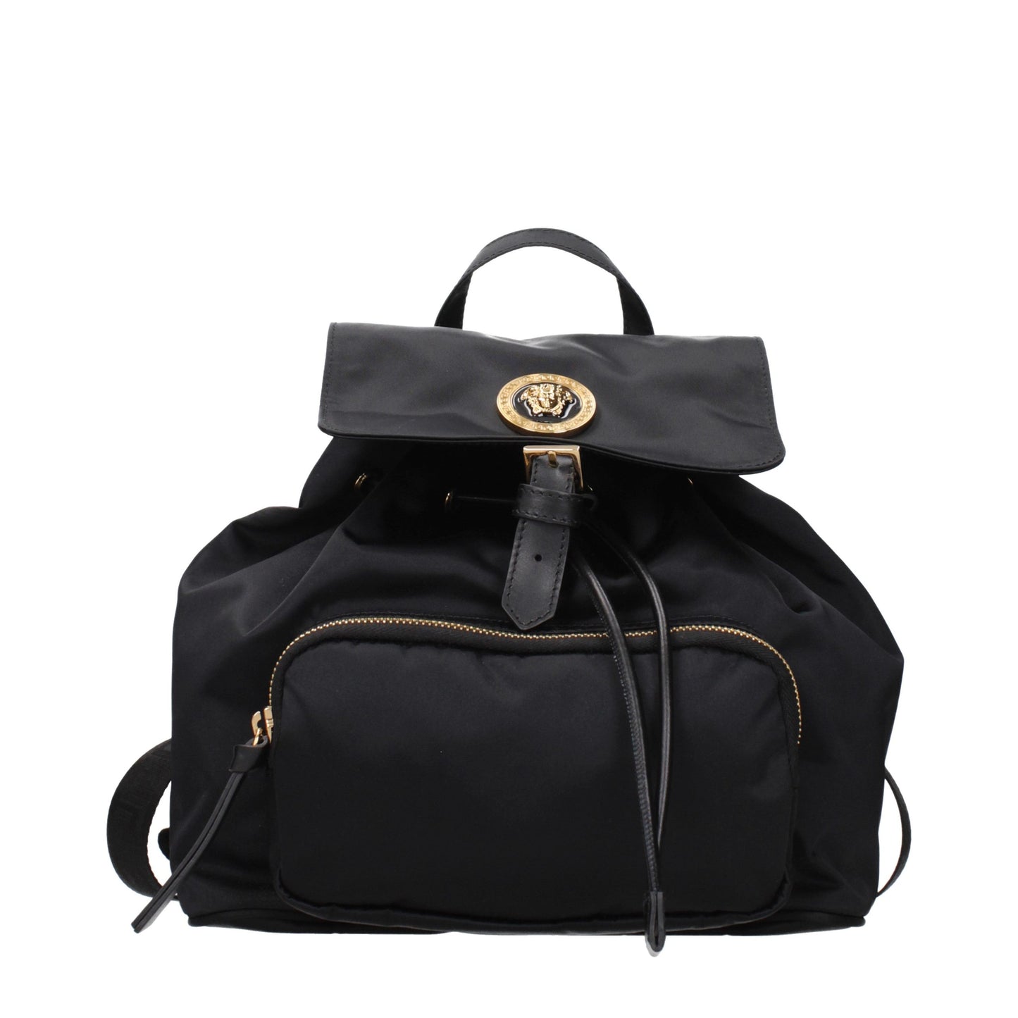 Black Fabric Backpack