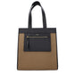 Brown Fabric Shoulder Bag