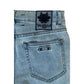 Blue Cotton Women's Short