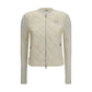 Beige Polyamide Cardigan