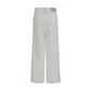Beige Cotton Jeans Denim