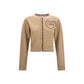 Beige Wool Oves Aries Cardigan