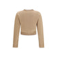 Beige Wool Oves Aries Cardigan