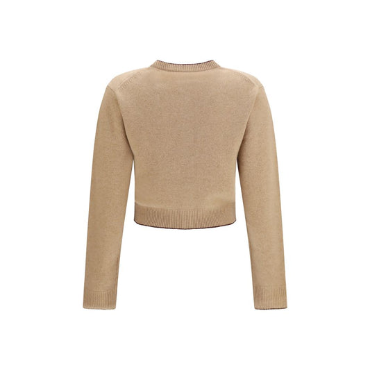 Beige Wool Oves Aries Cardigan
