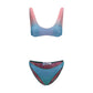 Blue Polyamide Bikini