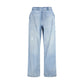 Blue Cotton Jeans Denim