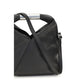 Black Calf Leather Bos Taurus Handbag