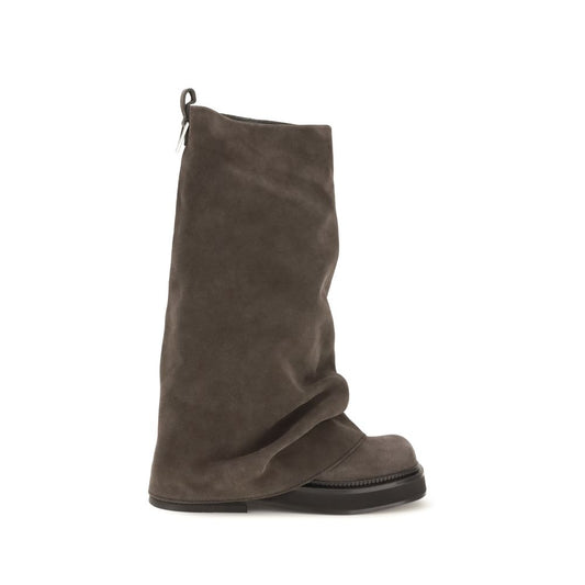 Brown Calf Leather Bos Taurus Boots