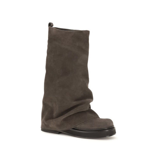 Brown Calf Leather Bos Taurus Boots