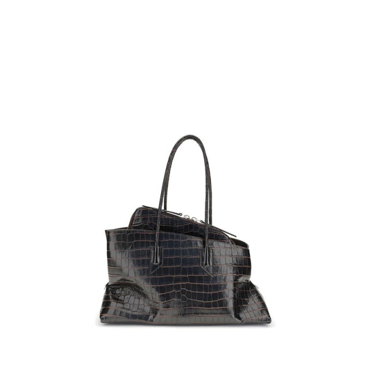 Black Calf Leather Bos Taurus Shoulder Bag