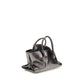 Gray Calf Leather Bos Taurus Handbag