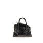 Black Calf Leather Bos Taurus Handbag