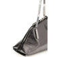 Silver Calf Leather Bos Taurus Handbag