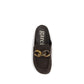 Brown Calf Leather Bos Taurus Mules