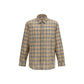 Beige Cotton Pattern Shirt