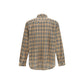 Beige Cotton Pattern Shirt